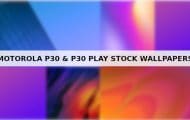 Motorola P30 stock wallpapers