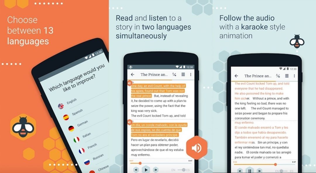 Beelinguapp Learn English