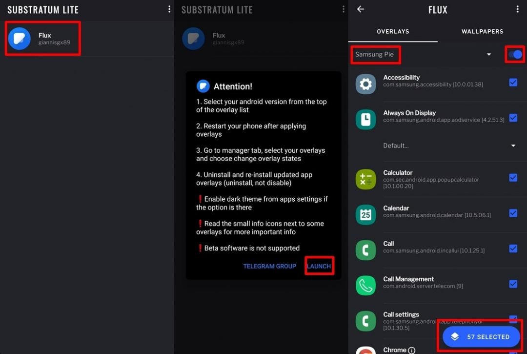 Substratum Screenshots