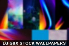 LG G8X stock wallpapers